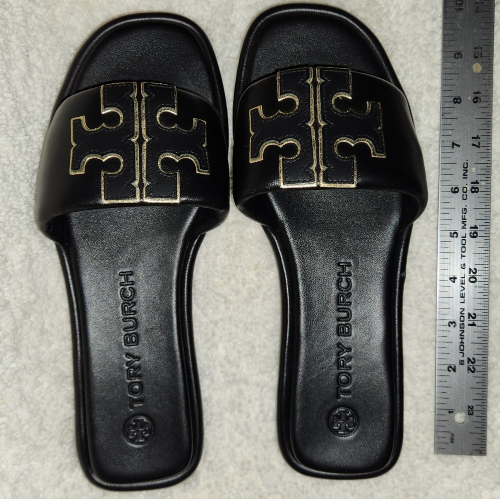 NEW Tory Burch Leather Slide